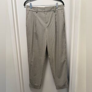 Women’s Checkered Work Pants